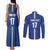 Italian Football Custom Couples Matching Tank Maxi Dress and Long Sleeve Button Shirt Sporty Style