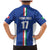 Italian Football Custom Family Matching Mermaid Dress and Hawaiian Shirt Sporty Style