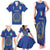 Italian Football Custom Family Matching Tank Maxi Dress and Hawaiian Shirt Sporty Style