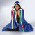 Italian Football Custom Hooded Blanket Sporty Style