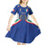 Italian Football Custom Kid Short Sleeve Dress Sporty Style