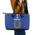 Italian Football Custom Leather Tote Bag Sporty Style