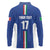 Italian Football Custom Long Sleeve Polo Shirt Sporty Style