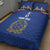 Italian Football Custom Quilt Bed Set Sporty Style