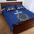 Italian Football Custom Quilt Bed Set Sporty Style