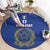 Italian Football Custom Round Carpet Sporty Style