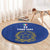 Italian Football Custom Round Carpet Sporty Style