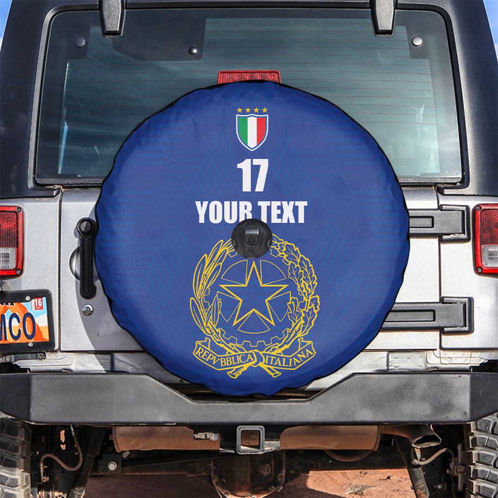 Italian Football Custom Spare Tire Cover Sporty Style