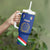 Italian Football Custom Tumbler With Handle Sporty Style