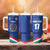 Italian Football Custom Tumbler With Handle Sporty Style