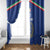 Italian Football Custom Window Curtain Sporty Style