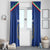 Italian Football Custom Window Curtain Sporty Style