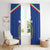 Italian Football Custom Window Curtain Sporty Style