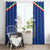 Italian Football Custom Window Curtain Sporty Style