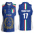 Italian Football Custom Women Sleeveless Polo Shirt Sporty Style