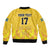 Custom Sweden Ice Hokey Go Champions Bomber Jacket Gold Style