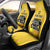 Custom Sweden Ice Hokey Go Champions Car Seat Cover Gold Style