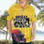 Custom Sweden Ice Hokey Go Champions Hawaiian Shirt Gold Style