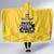 Custom Sweden Ice Hokey Go Champions Hooded Blanket Gold Style