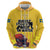 Custom Sweden Ice Hokey Go Champions Hoodie Gold Style