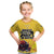 Custom Sweden Ice Hokey Go Champions Kid T Shirt Gold Style