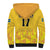 Custom Sweden Ice Hokey Go Champions Sherpa Hoodie Gold Style