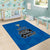 Custom Sweden Ice Hokey Go Champions Area Rug Blue Style