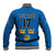 Custom Sweden Ice Hokey Go Champions Baseball Jacket Blue Style