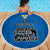 Custom Sweden Ice Hokey Go Champions Beach Blanket Blue Style