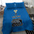 Custom Sweden Ice Hokey Go Champions Bedding Set Blue Style