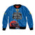 Custom Sweden Ice Hokey Go Champions Bomber Jacket Blue Style