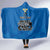 Custom Sweden Ice Hokey Go Champions Hooded Blanket Blue Style