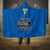 Custom Sweden Ice Hokey Go Champions Hooded Blanket Blue Style