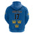 Custom Sweden Ice Hokey Go Champions Hoodie Blue Style