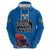 Custom Sweden Ice Hokey Go Champions Hoodie Blue Style