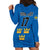 Custom Sweden Ice Hokey Go Champions Hoodie Dress Blue Style