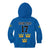 Custom Sweden Ice Hokey Go Champions Kid Hoodie Blue Style