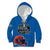 Custom Sweden Ice Hokey Go Champions Kid Hoodie Blue Style