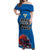 Custom Sweden Ice Hokey Go Champions Off Shoulder Maxi Dress Blue Style