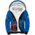 Custom Sweden Ice Hokey Go Champions Sherpa Hoodie Blue Style