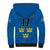 Custom Sweden Ice Hokey Go Champions Sherpa Hoodie Blue Style