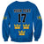 Custom Sweden Ice Hokey Go Champions Sweatshirt Blue Style