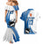 Custom Finland Ice Hockey Go Champions Couples Matching Mermaid Dress and Hawaiian Shirt Suomi Leijonat Sporty Style