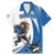 Custom Finland Ice Hockey Go Champions Family Matching Mermaid Dress and Hawaiian Shirt Suomi Leijonat Sporty Style