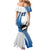 Custom Finland Ice Hockey Go Champions Family Matching Mermaid Dress and Hawaiian Shirt Suomi Leijonat Sporty Style