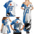 Custom Finland Ice Hockey Go Champions Family Matching Summer Maxi Dress and Hawaiian Shirt Suomi Leijonat Sporty Style