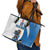 Custom Finland Ice Hockey Go Champions Leather Tote Bag Suomi Leijonat Sporty Style