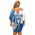 Custom Finland Ice Hockey Go Champions Off Shoulder Short Dress Suomi Leijonat Sporty Style