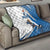 Custom Finland Ice Hockey Go Champions Quilt Suomi Leijonat Sporty Style