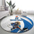 Custom Finland Ice Hockey Go Champions Round Carpet Suomi Leijonat Sporty Style